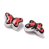 Transparent Glass Enamel Beads LAMP-C023-03E-3