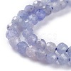 Natural Tanzanite Beads Strands G-A026-A05-3mm-3