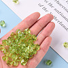 Transparent Acrylic Beads TACR-S154-15B-83-5
