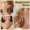10Pcs Brass Pave Cubic Zirconia Pendants KK-BBC0022-58-7