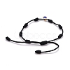 Adjustable Nylon Thread Charm Bracelets BJEW-JB06274-01-3