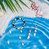 80Pcs 3 Styles Spiral Shell Pendants FIND-SC0012-93-3