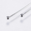 Tarnish Resistant 304 Stainless Steel Ball Head Pins STAS-F146-02P-50mm-2
