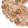 Natural Herkimer Diamond Beads Strands G-Z115-C03-10mm-4