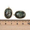 Natural African Turquoise(Jasper) Pendants X-STAS-F322-15G-04-3