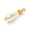 Glass Pearl Pendants PALLOY-JF00902-3