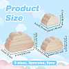 1 Set Wooden Display Decorations WOOD-OC0004-03-2