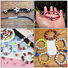 100Pcs Opaque Acrylic Beads MACR-SC0002-47-7