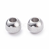 Non-Tarnish Textured 304 Stainless Steel Beads STAS-P306-01C-P-2