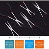 45# Carbon Steel Lengthened Jewelry Plier Sets PT-WH0005-05-5
