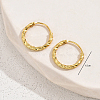 Fashionable Casual Brass Hoop Earrings XY7128-5
