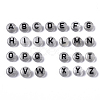 Enamel Style Acrylic Beads X-SACR-S273-29-2