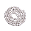 Electroplate Glass Beads Strands EGLA-A044-P4mm-A19-3