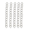 Iron Ends with Twist Chains CH-R001-N-5cm-1