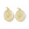 Rack Plating Brass Pendants KK-B065-13G-2