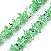 Handmade Bumpy Lampwork Beads Strands LAMP-N021-37B-1