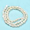 Natural Keshi Pearl Beads Strands PEAR-E016-102-3