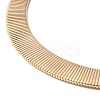 Iron Open Cuff Snake Chain Choker Necklaces for Women NJEW-M085-05G-2