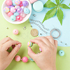 DIY Candy Color Bracelet Necklace Making Kit MACR-CJC0001-12P-03-4