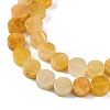 Natural Topaz Jade Beads Strands G-C159-B02-01-4