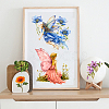 3 Sheets 3 Styles Flower PVC Waterproof Decorative Stickers DIY-WH0404-032-6