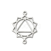 Chakra 304 Stainless Steel Connector Charms SA-CBA28C1-01E-P-1