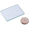 Tempered Glass Handmade Craft Leather Coating Tools with Leather Grinding Trimming Round Flat Stick Vegetable Tanned TOOL-PH0016-71-1