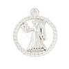 Twelve Constellations Alloy Pendants PALLOY-Q006-01B-S-1