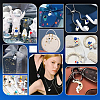 36Pcs 10 Styles Alloy Pendants FIND-PH0023-35-5