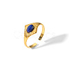 Natural Lapis Lazuli Cuff Rings for Women PX1899-1-1