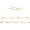 Ion Plating(IP) 304 Stainless Steel Paperclip Chains CHS-F010-01B-G-1