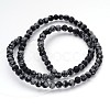 Natural Snowflake Obsidian Gemstone Beads G-J338-03-4mm-2