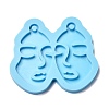 Abstract Face Silicone Molds DIY-F056-01B-01B-1