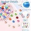Baking Paint Acrylic European Large Hole Beads FIND-CJZ0001-002-3