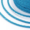 Round Waxed Polyester Cord YC-G006-01-1.0mm-14-2