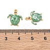 304 Stainless Steel Enamel Pendants STAS-Q119-17G-02-3
