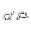 Tarnish Resistant 304 Stainless Steel Spring Ring Clasps X-STAS-S117-016B-3