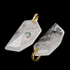 Natural Quartz Crystal Pendants GG-CBA51ED-04G-07-3