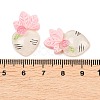 Translucent Resin Cabochons RESI-XCP0002-68B-3