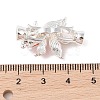 Brass and Enamel Fold Over Clasp KK-B100-046S-3