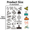 Plastic Stamps DIY-WH20018-0208-2