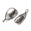 Natural Labradorite Double Terminal Pointed Faceted Bullet Big Pendants G-Q015-01E-2