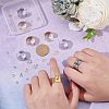 Unicraftale DIY Star Charm Cuff Ring Making Kit DIY-UN0003-68-5