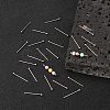 Tarnish Resistant 304 Stainless Steel Ball Head pins STAS-N017-02-20mm-4