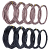 10 Rolls 10 Styles Aluminum Wire AW-FG0001-01-1