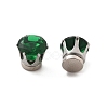 Cubic Zirconia Clip-on Earrings EJEW-L100-01P-06-4