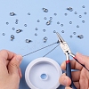 DIY 3m Brass Cable Chain Jewelry Making Kit DIY-YW0005-75B-4