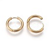 Ion Plating(IP) 304 Stainless Steel Huggie Hoop Earrings X-EJEW-O087-06A-2