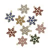 Christmas Alloy Enamel Pendants ENAM-G234-01F-2