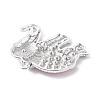 Tibetan Style Alloy Rhinestone Big Pendants LS-ALRI-L048-30AS-3